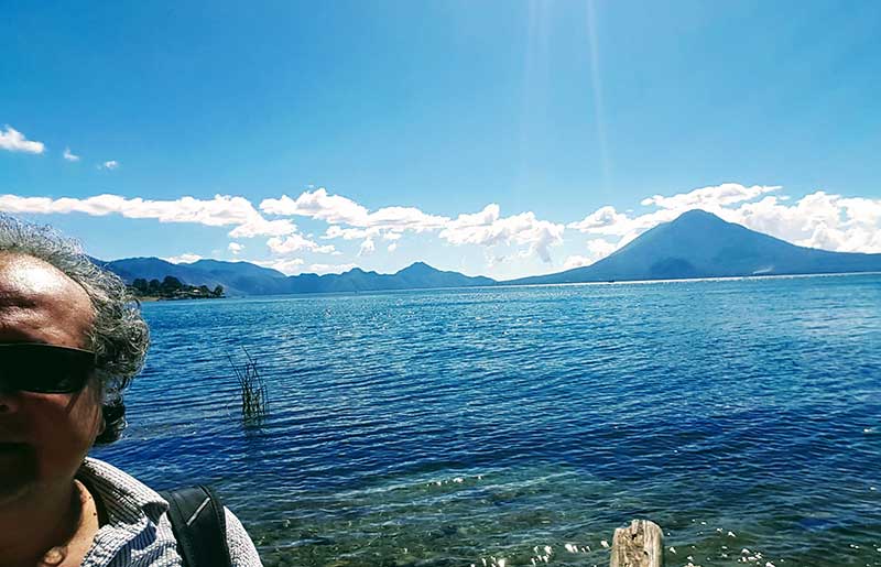 Lago Atitlán, San Pedro de la Laguna, Guatemala. Del archivo personal del autor